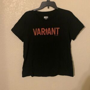 Marvel Loki variant t-shirt black size large